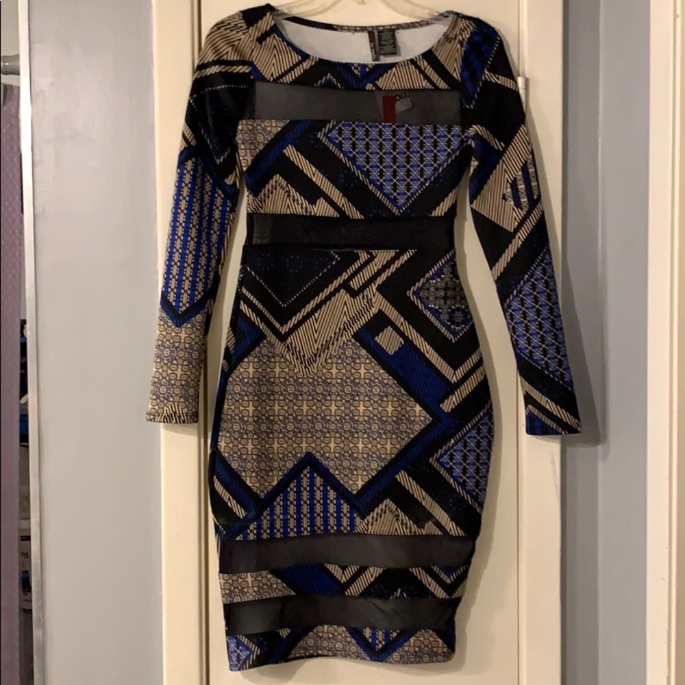 Colorful dress Size S NWT